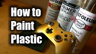 How To Paint Plastic  HD  The Basics [upl. by Varian985]