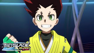 BEYBLADE BURST RISE Episode 26 Part 1  Rising Friendship Master Dragon [upl. by Enobe699]