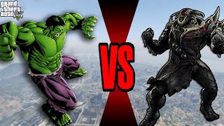 GTA 5  Hulk MCU vs Kurse Thor the Dark World  Who is Stronger [upl. by Mendelsohn]