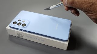 Samsung A33 5G Unboxing amp Camera Test  Awesome Blue [upl. by Harl]