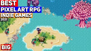 Top 10 BEST Pixel Art RPG Indie Games  2021 [upl. by Catriona700]