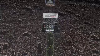 Travis Scott performed in front of a crowd of over 80000 fans at his Concert in Milan Italy [upl. by Aimee]