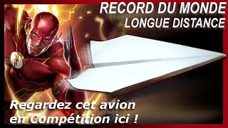 ✈️⚡Comment faire lavion en papier le plus rapide du monde ⚡ Record de la plus longue distance ⚡✈️ [upl. by Redep]