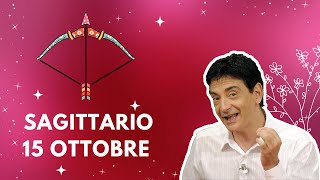 Sagittario ♐️ Domenica 15 Ottobre🔮 Oroscopo Paolo Fox  Novilunio della giustizia e della verità [upl. by Wilfrid698]