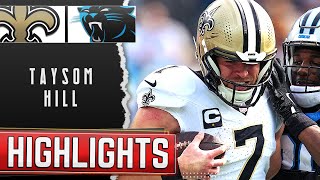 Taysom Hill Highlights vs Panthers  Week 9 [upl. by Arleta]