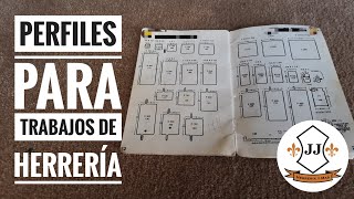 PERFILES PARA TRABAJOS DE HERRERIA [upl. by Egarton797]