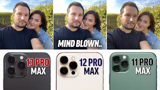 iPhone 13 Pro Max vs 12 amp 11 Pro Max  Ultimate Camera Comparison [upl. by Mollee807]