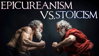 Epicureanism Vs Stoicism  Overview and Explanation [upl. by Fillbert386]