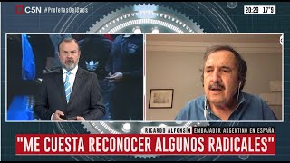 Ricardo Alfonsín en Minuto Uno quotMe cuesta reconocer como radicales a ciertos dirigentesquot [upl. by Vedis]