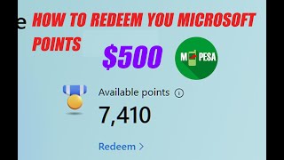 how to redeem microsoft reward [upl. by Nibbor]