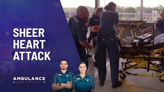 The Most Amazing Resuscitation From A Deadly Heart Attack  Ambulance Australia  Channel 10 [upl. by Sascha]