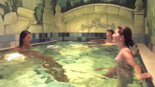 Video Wellnesshotel in Grafenwiesen Bayerischer Wald Wellness in Bayern [upl. by Neltiac]