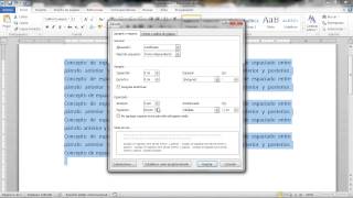 6 Tutorial Word Espacio entre párrafos [upl. by Melony]