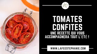 Tomates confites au four  un délice [upl. by Analad]