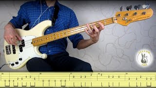 Roy Orbison  Pretty Woman Bass cover with Tabs [upl. by Atsedom]