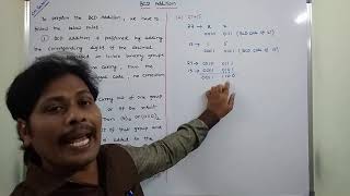 PART2 EXAMPLE PROBLEM ON BCD ADDITION  BCD ADDITION  BINARY CODED DECIMAL ADDITION  DLD  STLD [upl. by Nonnairb]