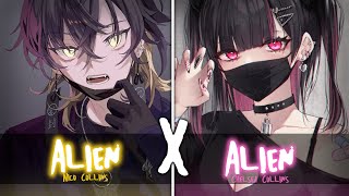 Nightcore  SPED UP ↬ Alien [upl. by Bili]