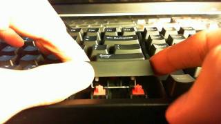 How to change  remove bigger keycaps of a Filco mechanical keyboard [upl. by Jamison]