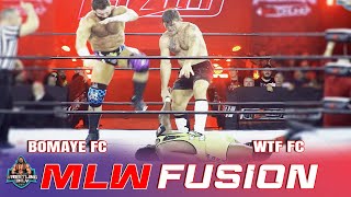 Bomaye FC Vs WTF FC  MLW Fusion  Major League Wrestling  mlw mlwfusion wrestling [upl. by Ahtenek447]