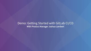 Demo CICD with GitLab [upl. by Ahsinauq480]