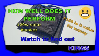 Adventure kings solar blanket review  how good is it really [upl. by Adas]