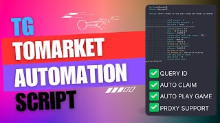 Tomarket New Autoclaimer Script for Termux Windows and linux  Telegram Script  Tomarket Bot [upl. by Theodore]