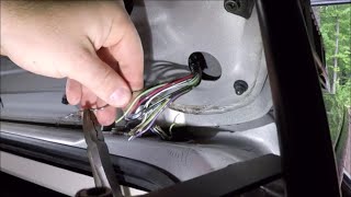 How To Fix A Subaru Outback Broken Lift gate Wiring Harness [upl. by Aba]