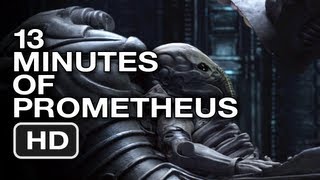 Prometheus 13 Minutes of Haunting Slow Motion  Movie Trailer HD [upl. by Ydasahc]