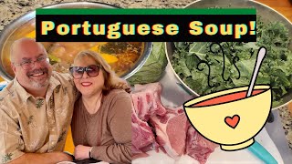 How to Make Portuguese  Azorean Kale Soup Delicious and Easy Recipe [upl. by Dodi]