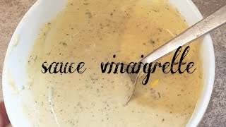 SAUCE VINAIGRETTE FAIT MAISON [upl. by Schoenfelder]