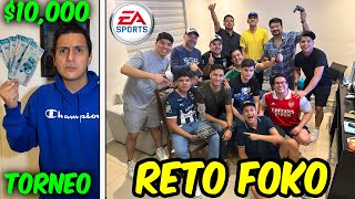 JUGAMOS un TORNEO con el EQUIPO RETO FOKO por 10 MIL PESOS [upl. by Euqinorev]