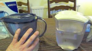 Brita Water filter Jug review of the Marella XL versus the Elemaris XL comparison Maxtra technology [upl. by Mariette]