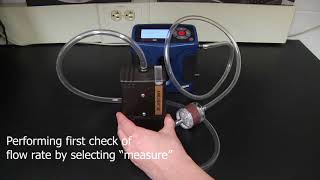 Personal Air Sampling Pump Calibration [upl. by Hildegard]