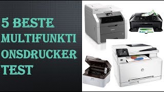 5 Beste Multifunktionsdrucker Test [upl. by Ydennek]