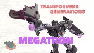 Transformers Generations Deluxe Class Megatron Review [upl. by Magas]