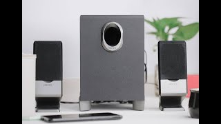 EDIFIER R101V 21 Active Multimedia Computer Speaker l Unboxing  Sound Demo [upl. by Odelinda]