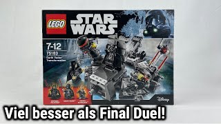 70€ billigere Alternative  LEGO Star Wars quotDarth Vader Transformationquot 75183 Review [upl. by Relyat636]