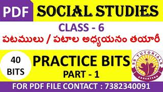 Social Content 6th Class Important Practice Bits for DSC [upl. by Eniladam]