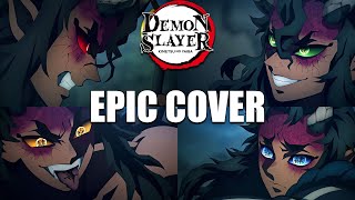 Demon Slayer S3E04  Hantengus Theme EXTENDED EPIC VERSION [upl. by Adur]