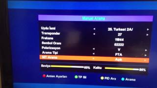 Turksat 4A Kanal Arama Linx Yumatu Hometech Next GoldMaster Uydu Kurulumu [upl. by Anawak250]