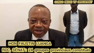 RDC SÉNAT  sénat a voté 83e prorogation de létat de siège et 24 groupes provinciaux constitués [upl. by Mariele]