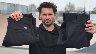 What Are THE BEST Dickies Pants To Skate In [upl. by Juan644]