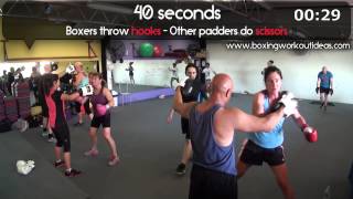 Boxing Workout Ideas  Full 45 minute workout [upl. by Joacima707]