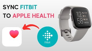 How to Sync Fitbit to Apple Health App Add Fitbit to Apple Health [upl. by Onurb981]