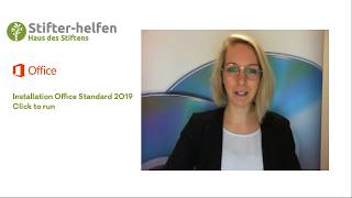 quotInstallation von Office Standard in der Version 2019 per ClicktoRunquot  Haus des Stiftens [upl. by Glynas324]