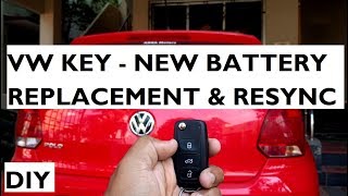 2016 VW Volkswagen and Skoda Key FOB COMPLETE teardown and battery replacement [upl. by Aimet]