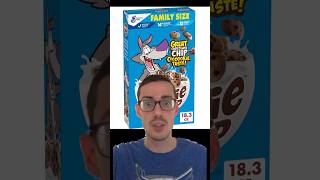 Cookie Crisp Chip the Wolf voiceacting impression cereal commercial food shorts [upl. by Notslar960]