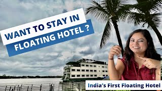 Indias First Floating Hotel  Discover the Spectacular River View Cabin of Floatel Kolkata [upl. by Zeiger12]