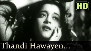 Thandi Hawayein Lehrake Aaye HD  Naujawan Songs  Nalini Jaywant  Prem Nath  Lata Mangeshkar [upl. by Moncear]