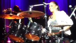 Sheila E Drums Solo April 2nd 2015 Courbevoie France [upl. by Irneh]